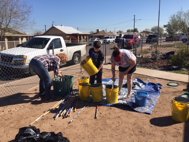 House paint Cleanup House paint Cleanup